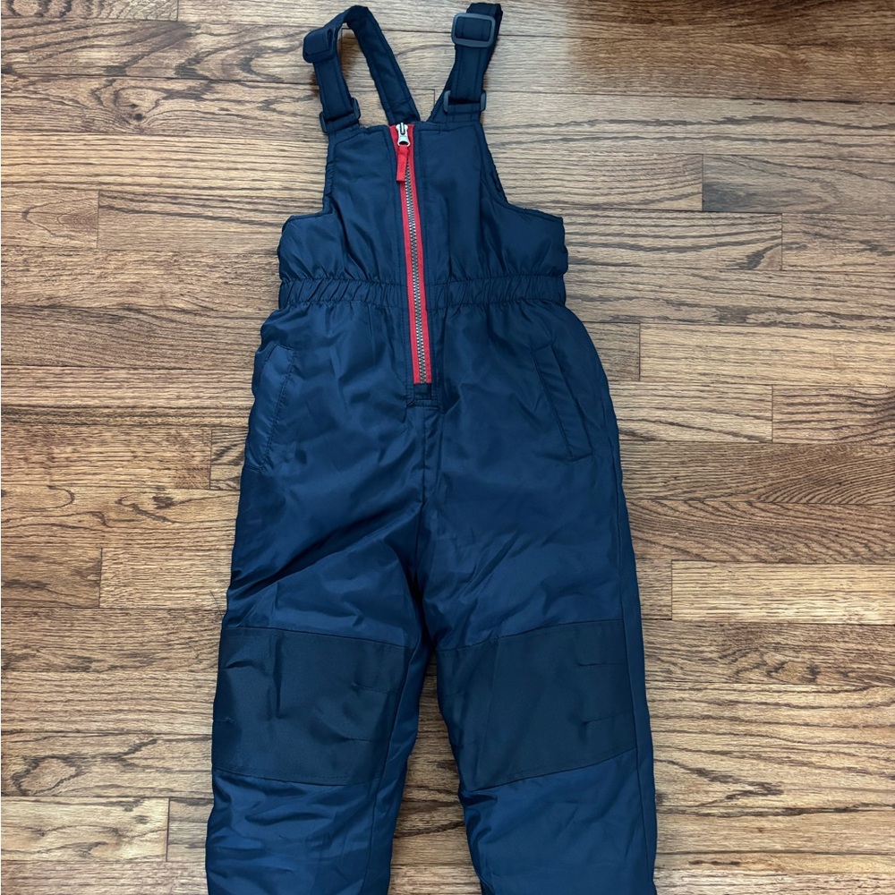 NWOT Wippette Kids Navy Blue Snow Bib